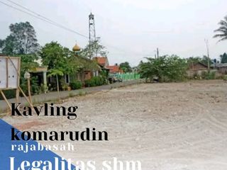Tanah kavling pinggir jalan rajabasa