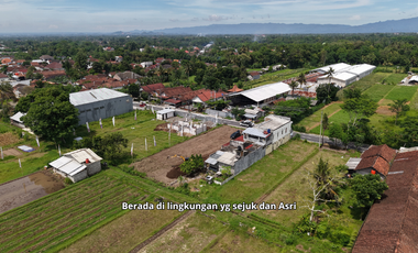 7 Menit Mall SCH, Tanah Pekarangan Mangku jalan Aspal