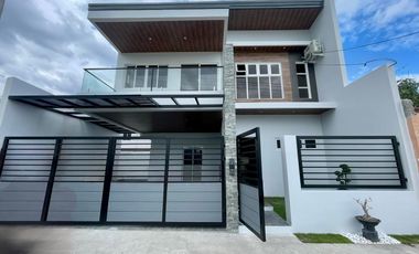 FOR SALE ELEGANT BRAND NEW MODERN HOUSE WITH EXCELLENT LAY OUT IN ANGELES CITY NEAR MARQUEE MALL