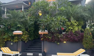 The Artistic Villa Nested in Kedungu Beach, Beautiful view of Rice Terrace, Surrounded by Rivers and Nearby Waterfall, Close to Tanah Lot