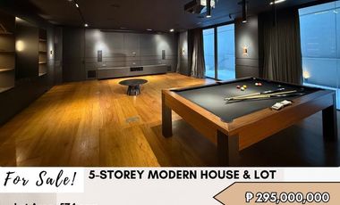 FOR SALE 5-Storey Modern House and Lot located at White Plains Village, Quezon City