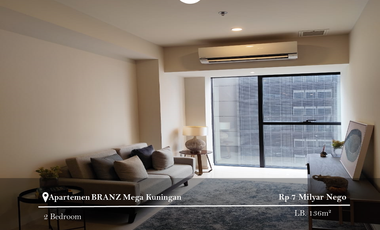 Dijual Apartement Branz Mega Kuningan 2BR Full Furnished