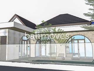 Villa Dua Kamar Tidur yang Belum Dibangun di Tepi Pantai Sanur