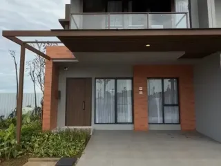 Citra 8 - The Forestine. Rumah di kawasan hijau Jakarta Barat. Dekat bandara. Free PPN