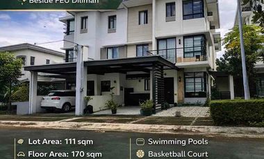 3 STOREY DUPLEX HOUSE FOR SALE | BESIDE FEU DILIMAN! | FERNDALE VILLAS PASONG TAMO, QUEZON CITY.