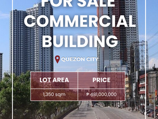 Guaranteed Demand: Prime 1,350 sqm with High-Income QC Commercial Building Now Available for Sale —Ideal for Long-Term Investors