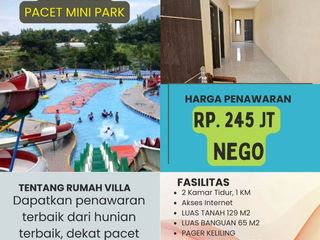 JUAL RUMAH VILLA BARU PACET Smpng PMP 129 m2