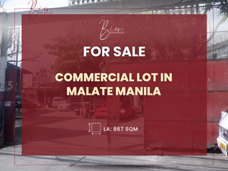 Malate Manila Warehouse Property for Sale | 867 sqm Lot | ₱114k/SQM | Near Skyway