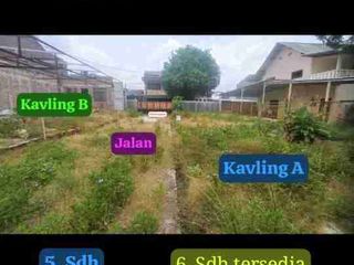 dijual tanah kavling 587 m kelapa dua tugu depok