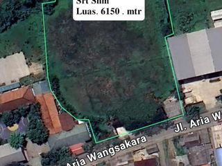Dijual Kavling Tigaraksa Pinggir Jalan Cocok Untuk Gudang