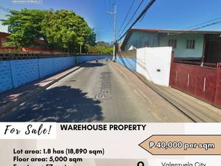 FOR SALE Warehouse located at Valenzuela City