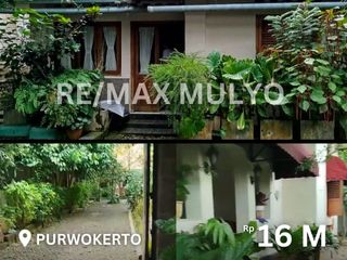 Dijual Rumah Desain Kolonial Tropis Dengan Halaman Luas, Full Furnished dan Asri Wilayah Kota Purwokerto