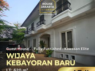 Exclusive Expat Guest House in Wijaya, Kebayoran Baru . Prime Income Property with 80–90% Occupancy