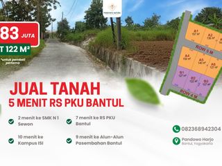 Tanah Murah 1 Jutaan Dekat ISI Investasi Aman Lokasi Strategis di Sewon Bantul