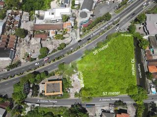 DISEWAKAN  LOKASI TANAH DIKAWASAN PREMIUM JL. BYPASS SANUR - BALI.