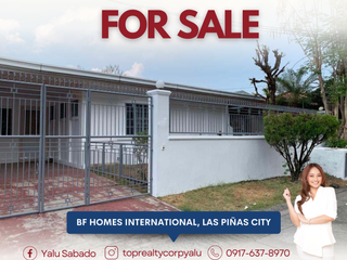 For Sale 3BR 3 Bedroom House & Lot in BF Homes International, Las Piñas City
