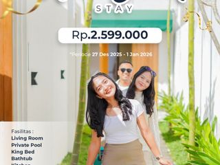 Villa Private Pool Depok Sleman - Favorit Staycation Dekat Kota Jogja