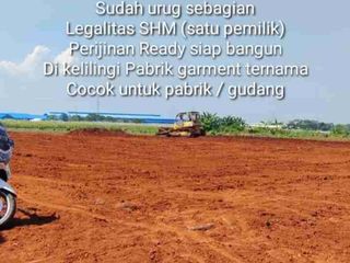 DIJUAL TANAH INDUSTRI JEPARA, LOKASI PECANGAAN, LUAS 7,3HA. LAND FOR INDUSTRY, WAREHOUSE & FACTORY IN CENTRAL JAVA.
