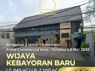 Strategic Commercial Space for Sale in Wijaya, Kebayoran Baru
