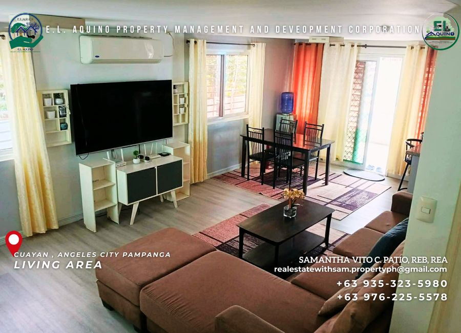 3 Bedroom Fully Furnished House with Pool for Rent at Timog Residences ...