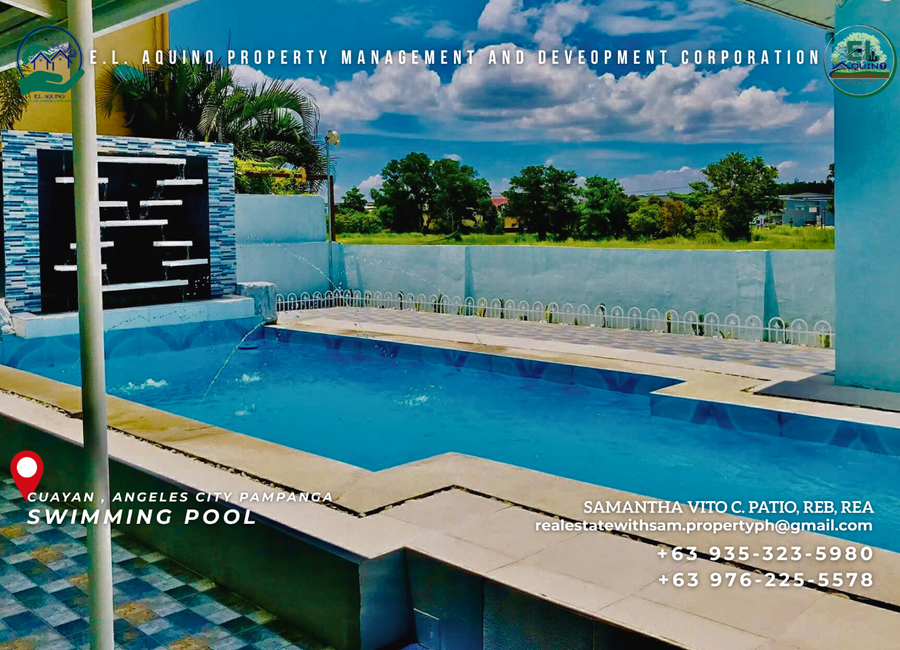 3 Bedroom Fully Furnished House with Pool for Rent at Timog Residences ...