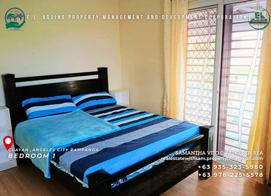 3 Bedroom Fully Furnished House with Pool for Rent at Timog Residences ...