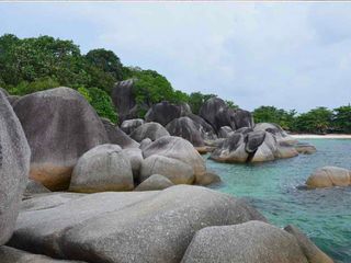 Tanah Dekat pantai di Tanjung Tinggi cocok untuk Cottage atau Hotel