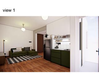 Jual Unit Apartemen Sudirman Park [2Br = 1Br]