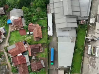 Dijual Tanah Ex Pabrik 9.860 m² Pinggir Jalan Raya Tigaraksa Panongan Akses Kontainer Zona Industri