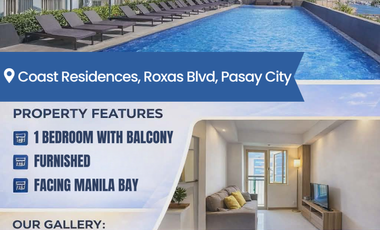 Condo Unit for Sale | Coast Residences, Pasay City