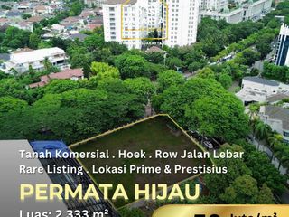 FOR SALE – MAIN ROAD COMMERCIAL LAND, PERMATA HIJAU | PRIME CORNER LOCATION