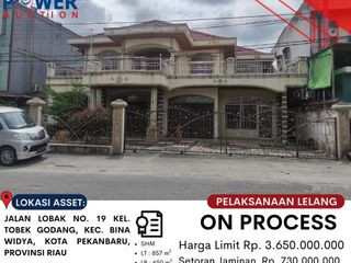 DIJUAL TANAH DAN BANGUNAN MELALUI LELANG‼️