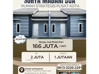 Rumah Subsidi Dengan Akses Jalan Mudah dan Di Tengah Pusat Kota