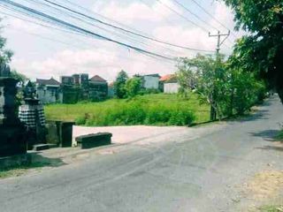Buc tanah 260m2 sdh pondasi raya utama tunjung tutur peguyangan jl6mtr