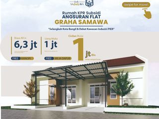 RUMAH SUBSIDI 30/60 PURWOSARI Harga 160Jt Cicilan 1Jt, Program KPR Subsidi