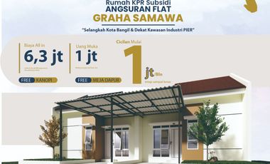 RUMAH SUBSIDI 30/60 PURWOSARI Harga 160Jt Cicilan 1Jt, Program KPR Subsidi