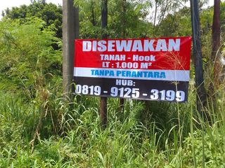 For Rent: 1,000 m² Freehold Land (SHM), Cijujung