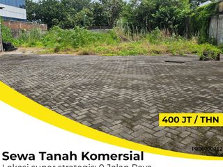Disewakan Tanah Komersial Raya Jemursari Surabaya – Lokasi Utama Koridor Bisnis