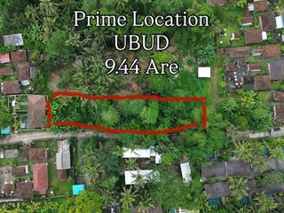9,44 Are in prime Ubud - Yellow zone
