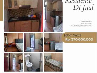 Mt Haryono Residence 2 kamar furnished dijual termurah furnished