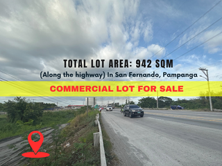 COMMERCIAL LOT FOR SALE ALONG THE HIGH-WAY OG ROAD SAN FERNANDO PAMPANGA