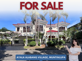 For Sale Luxury 6BR House & Lot at Ayala Alabang Village, Muntinlupa City