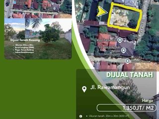 Dijual Tanah Daerah Rawamangun Pekanbaru Kota Siap Bangun!