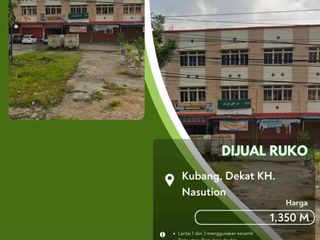 Dijual Ruko Daerah Kubang dekat KH Nasution Pekanbaru Kota!