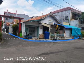 Tanah dijual cepat, bonus rumah di Pleburan, Semarang Tengah.