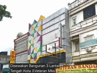 Di Sewakan Ruko 3 lt, Jl. Veteran Selatan