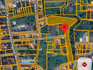 Di jual Kavling   3100m2  dekat
ke  Destinasi Objek Wisata Denpasar Bali.
