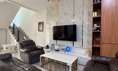 Rumah Cluster Danau Spring Garden PIK 2 8x15 3+1KT Semi Furnished Bisa KPR
