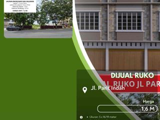 Dijual Ruko Parit Indah Pekanbaru Kota!