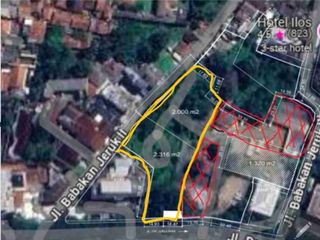 DISEWAKAN TANAH UNTUK USAHA